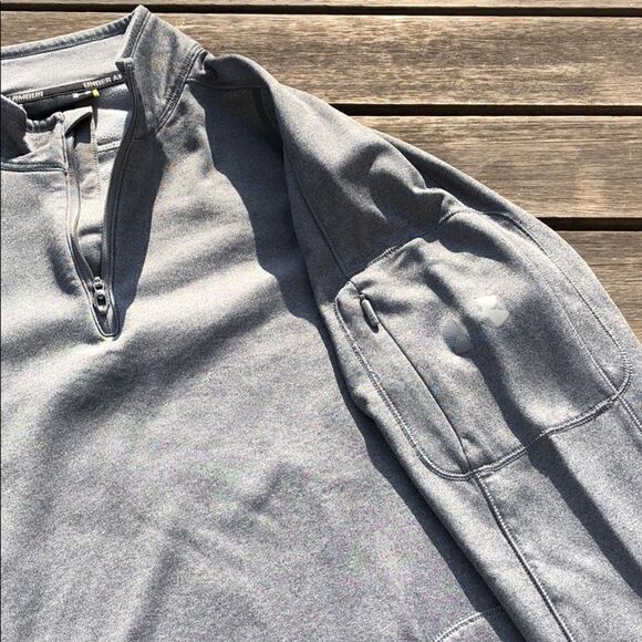 Under Armour Men’s L Fitted 1/4 Zip Pullover - Picture 4 of 5